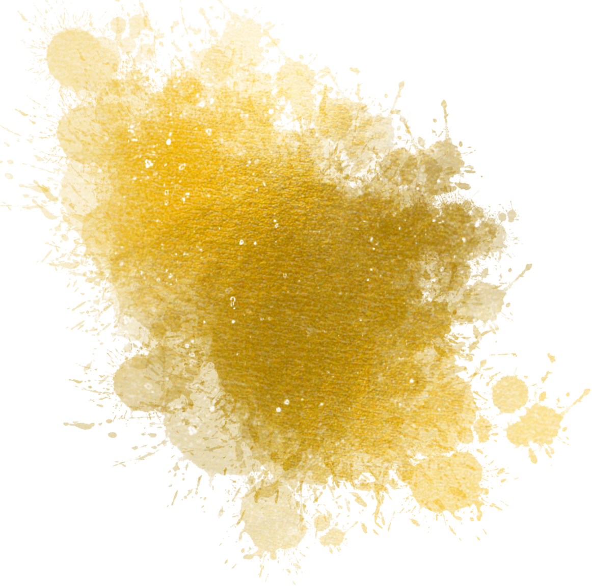 Gold Paint Illustration